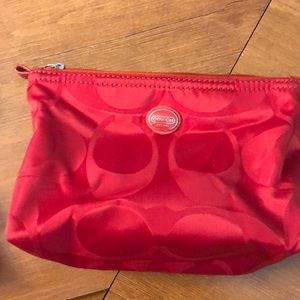 Coach cosmetic bag